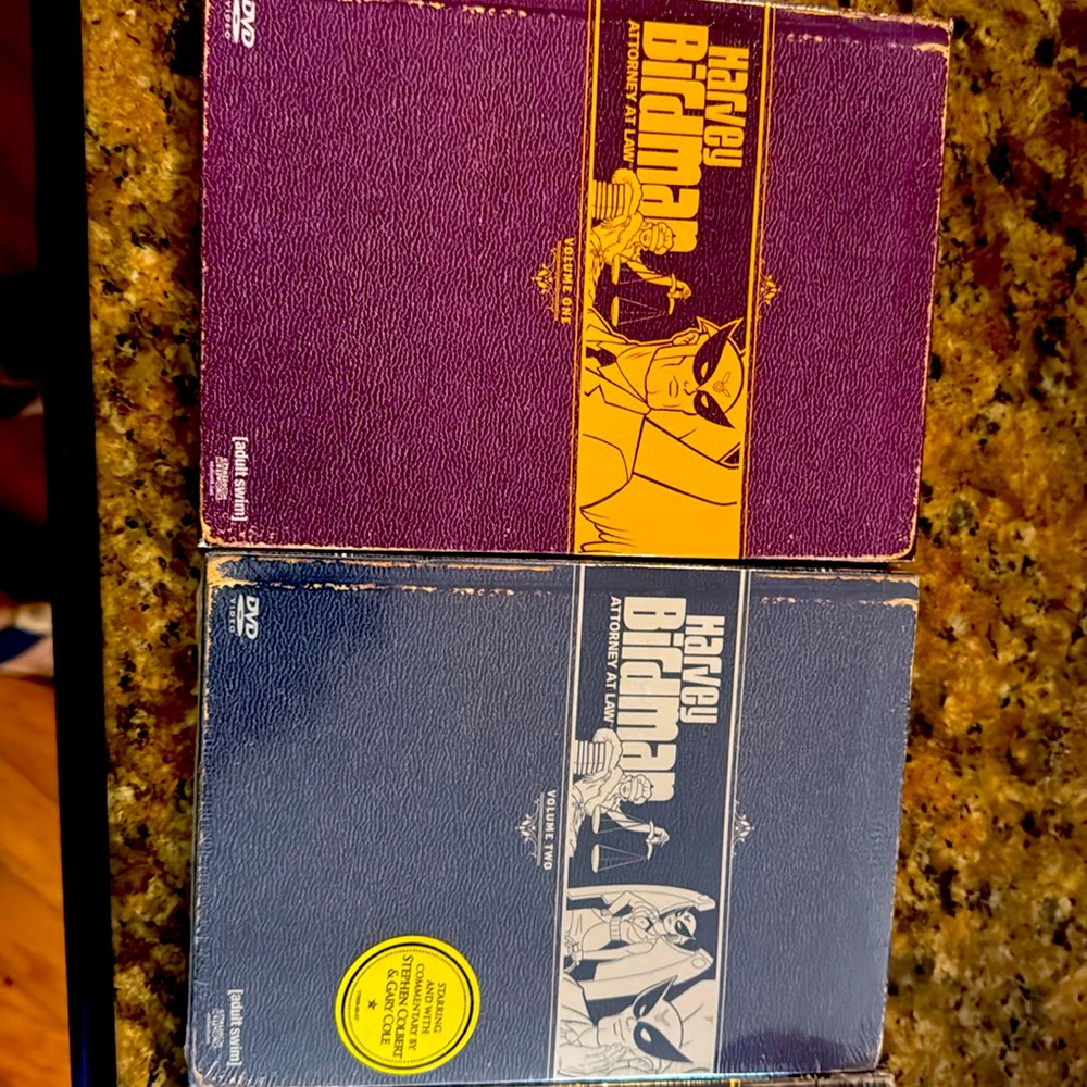 Harvey Birdman-Volumes 1,2,3. Vol 1-used 2&3 new